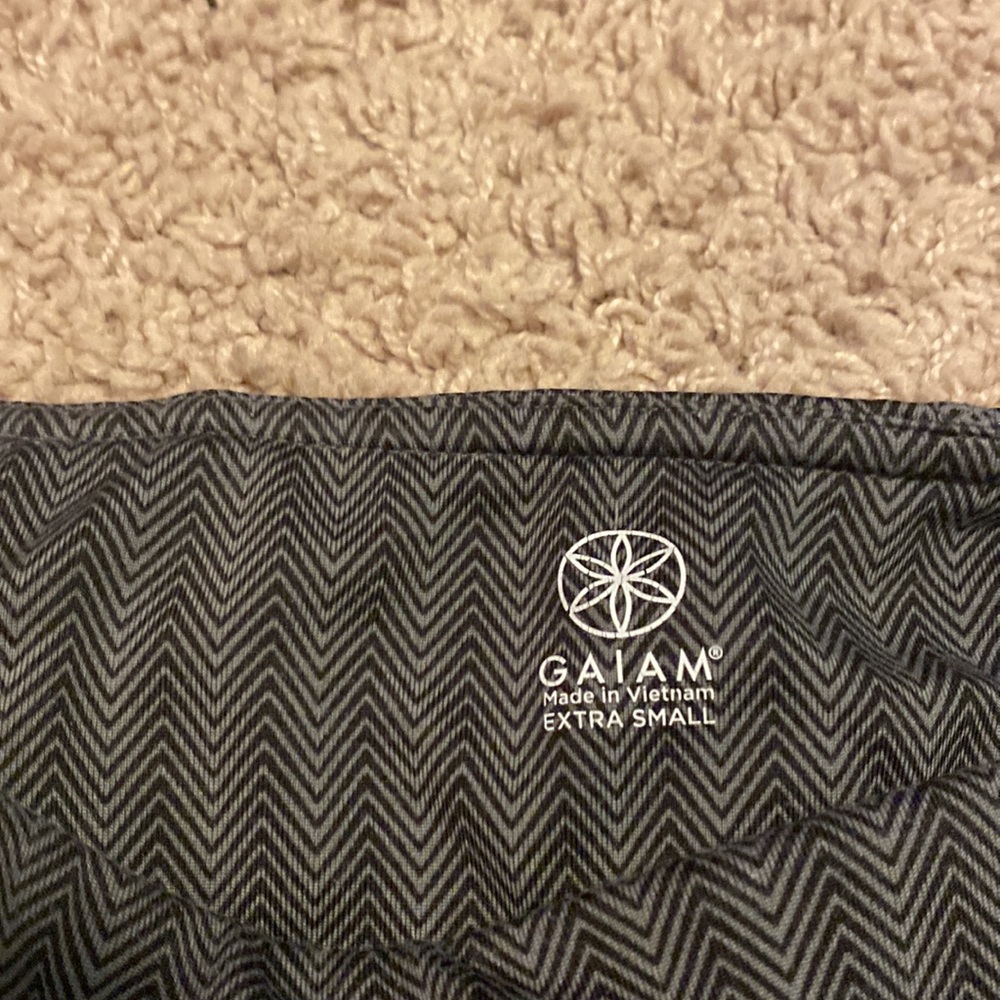 Grey pattern leggings - Picture 2 of 2